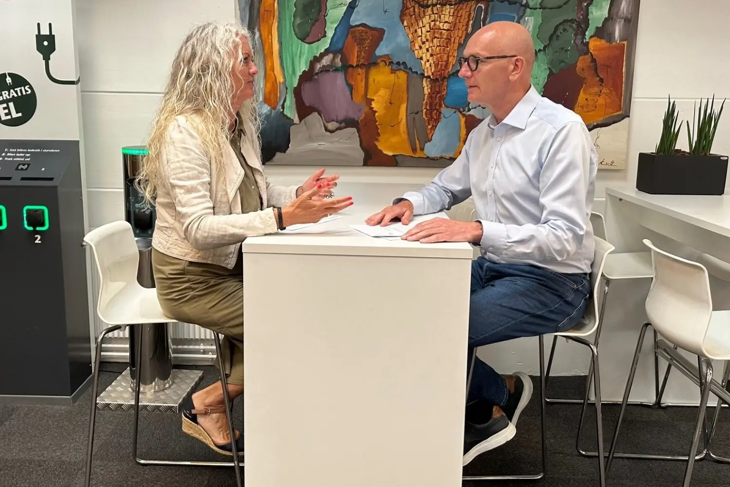 Søren Lynge Nielsen søgte gratis sparring hos Tina fra Erhvervshus Sydjylland